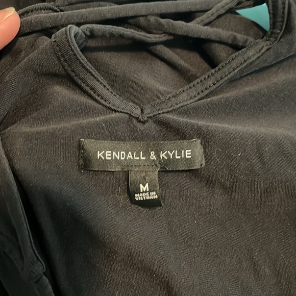 Kendall & Kylie Black Strappy Dress - Picture 4 of 5